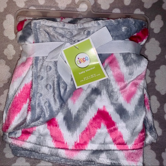 circo pink baby blanket